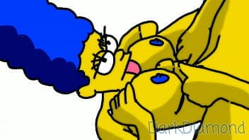 Simpsons porno marge sendo putinha do barte