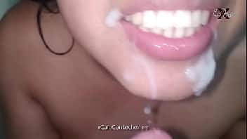 Sexo oral caseiro e sexo anal com bucetuda